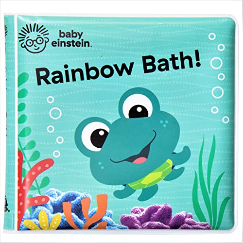 Imagen de archivo de Baby Einstein - Rainbow Bath! Waterproof Bath Book / Bath Toy - PI Kids a la venta por Save With Sam