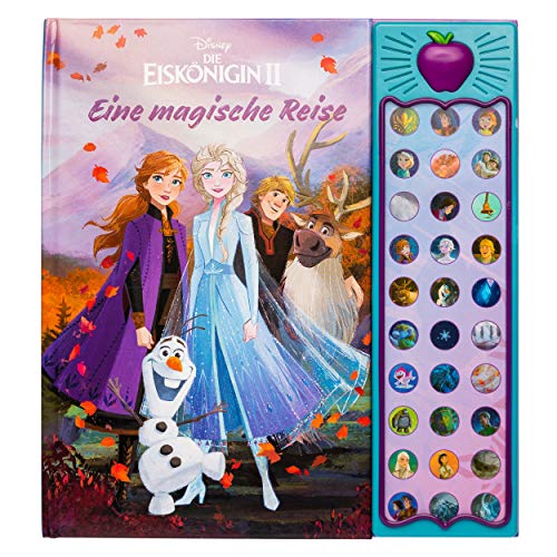 Beispielbild fr 30-Button-Soundbuch - Disney - Die Eisknigin 2, Die magische Reise! - interaktives Bilderbuch mit 30 zauberhaften Geruschen zum Verkauf von medimops