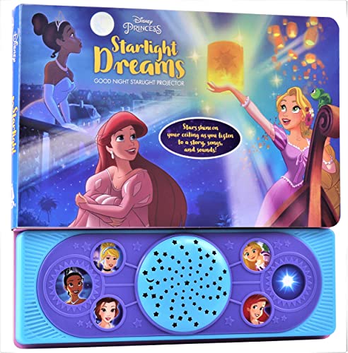 Beispielbild fr Disney Princess Cinderella, Belle, Rapunzel, an More! - Starlight Dreams Good Night Starlight Projector - PI Kids (Play-A-Song) zum Verkauf von BooksRun