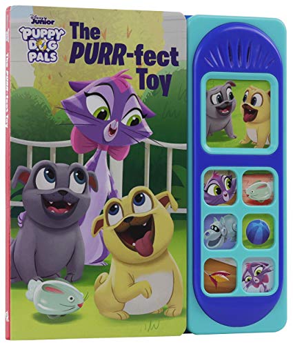 Stock image for Disney Junior Puppy Dog Pals with Bingo and Rolly - The PURR-fect Toy Sound Book - PI Kids (Play-A-Sound) for sale by Orion Tech