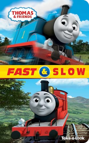 Stock image for Thomas & Friends - Fast & Slow Take-a-Look Board Book - Look and Find - PI Kids for sale by SecondSale