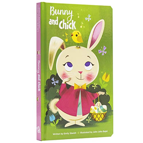 Stock image for Bunny and Chick Easter Basket Board Book - PI Kids for sale by HPB-Emerald