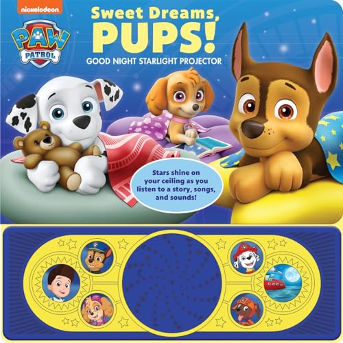 Beispielbild fr PAW Patrol - Sweet Dreams PUPS! Good Night Starlight Projector - PI Kids (Play-a-Song) zum Verkauf von WorldofBooks