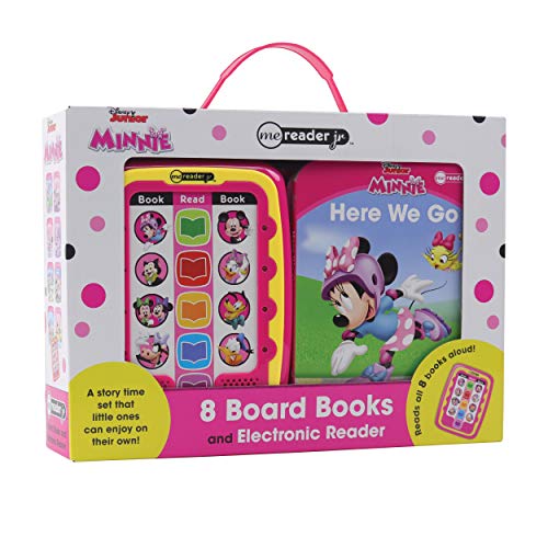 Stock image for Disney Minnie Mouse Electronic Me Reader Jr. 8 Sound Book Library - PI Kids for sale by Ergodebooks