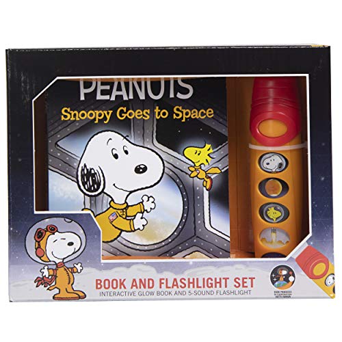 Stock image for Snoopy Goes to Space Sound Book and Flashlight Set (PI Kids, Peanuts, NASA) (Play-A-Sound) Editors of Phoenix International Publications and Tom Brannon for sale by Lakeside Books