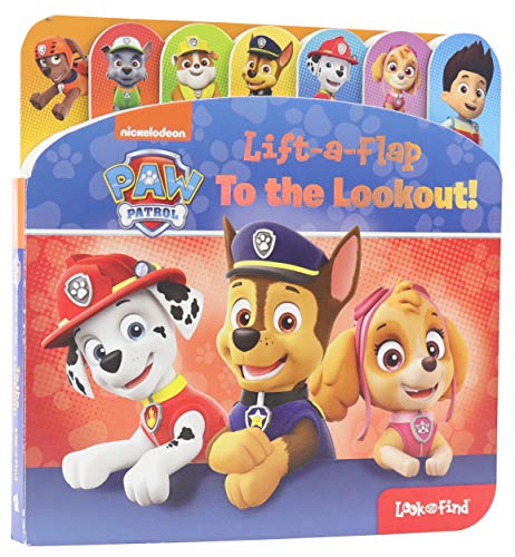 Imagen de archivo de Nickelodeon PAW Patrol - Lift-a-Flap Look and Find Activity Board Book - PI Kids a la venta por Zoom Books Company