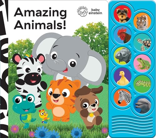 9781503752825: Baby Einstein: Amazing Animals! Sound Book (Play-A-Sound)