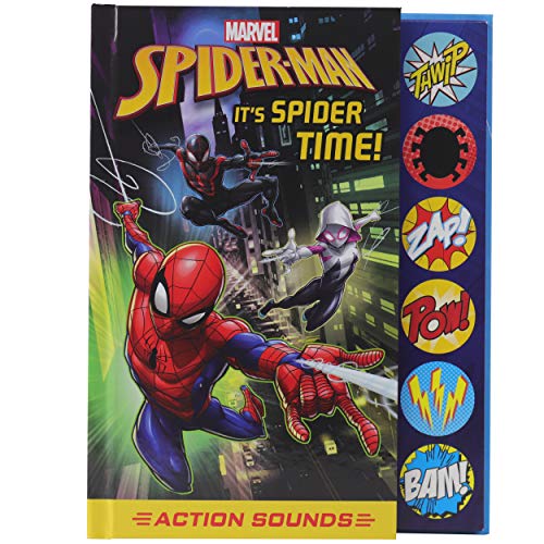 Beispielbild fr Marvel Spider-Man Spider-verse - It's Spider Time! Action Sound Book - PI Kids (Play-A-Sound) zum Verkauf von SecondSale