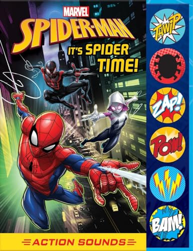 Imagen de archivo de Marvel Spider-Man Spider-verse - It's Spider Time! Action Sound Book - PI Kids (Play-A-Sound) a la venta por SecondSale