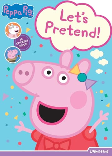 

Peppa Pig - Look and Find Activity Book with 30 Bonus Stickers - PI Kids
