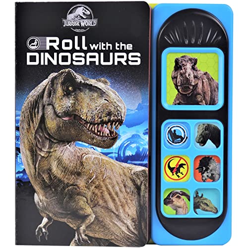 Stock image for Jurassic World - Roll with the Dinosaurs Sound Book - PI Kids (Play-A-Sound) for sale by SecondSale