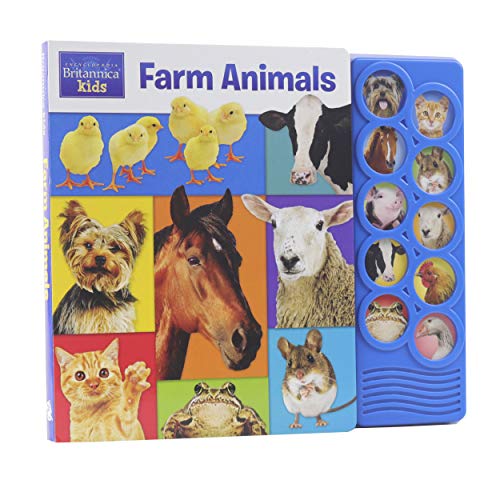 Stock image for Encyclopedia Britannica - Farm Animals 10-Button Sound Book - PI Kids (Play-A-Sound) for sale by Goodwill Southern California
