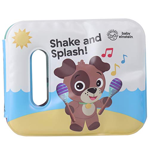 Stock image for Baby Einstein - Shake and Splash! Waterproof Rattle Bath Book / Bath Toy - PI Kids for sale by Save With Sam