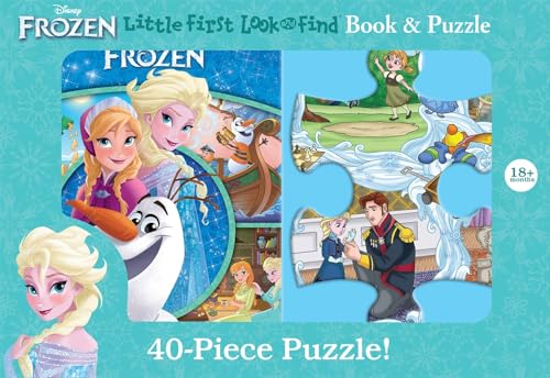Imagen de archivo de Disney Frozen: Little First Look and Find Book &amp; Puzzle a la venta por Blackwell's