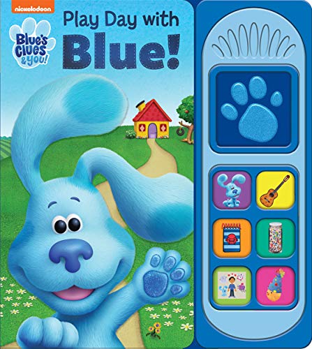 Stock image for Nickelodeon Blue's Clues & You! - Play Day with Blue! Sound Book - PI Kids (Play-A-Sound) for sale by Orion Tech