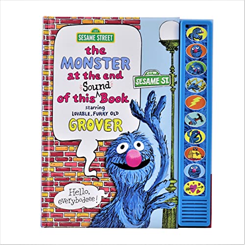 Stock image for Sesame Street - The Monster at the End of This Sound Book with Grover - PI Kids (Play-A-Sound) for sale by SecondSale