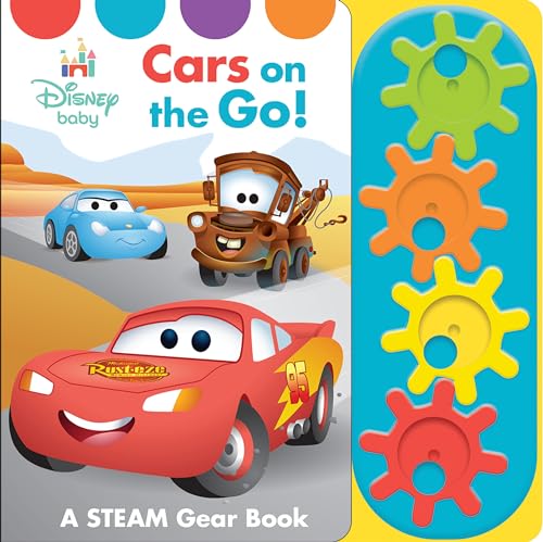 Stock image for Disney Baby: Cars on the Go! a STEAM Gear Sound Book for sale by Better World Books