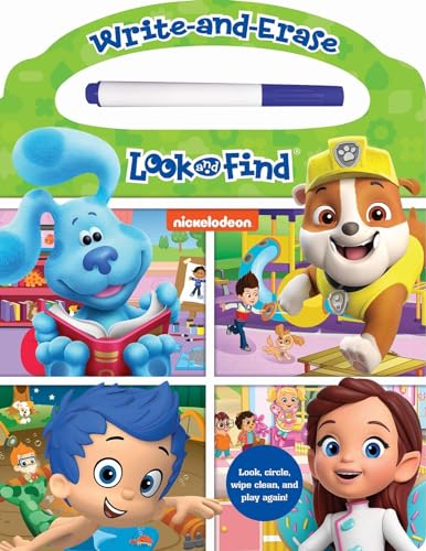 Beispielbild fr Nickelodeon PAW Patrol, Blues Clues, and More! - Write and Erase Hands-On Wipe Clean Activity Book Great for Early Learning - PI Kids zum Verkauf von SecondSale
