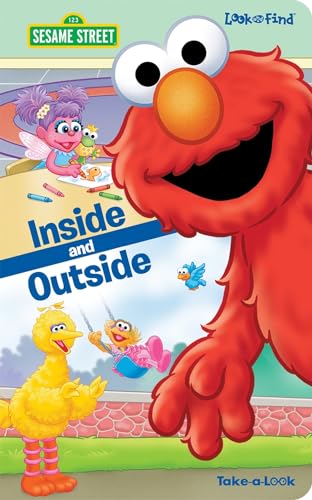 Stock image for Sesame Street Elmo, Big Bird, Zoey, and More! - Inside and Outside Take-a-Look and Find Activity Book - PI Kids for sale by BooksRun