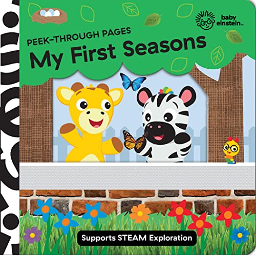 Stock image for Baby Einstein - My First Seasons - Peek-Through pages - Supports STEAM Exploration - Anglicized Version -PI Kids for sale by WorldofBooks