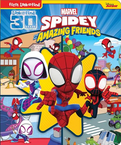 Stock image for Marvel Spider-man - Spidey and His Amazing Friends - First Look and Find Activity Book - PI Kids for sale by Goodwill of Colorado