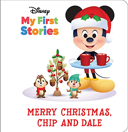 

Disney My First Stories with Mickey Mouse - Merry Christmas Chip and Dale - Great Christmas Gift for Little Ones - PI Kids