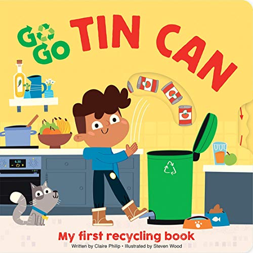 9781503760455: GO GO ECO Tin Can: My First Recycling Book - Interactive Built In Spin Wheel and Slider
