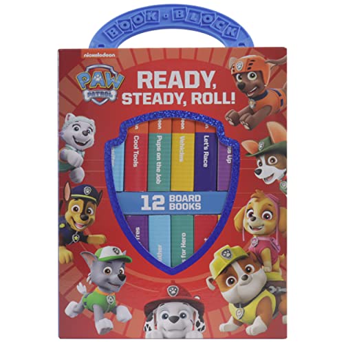 Beispielbild fr Nickelodeon PAW Patrol: Ready, Steady, Roll! 12 Board Books zum Verkauf von PBShop.store US