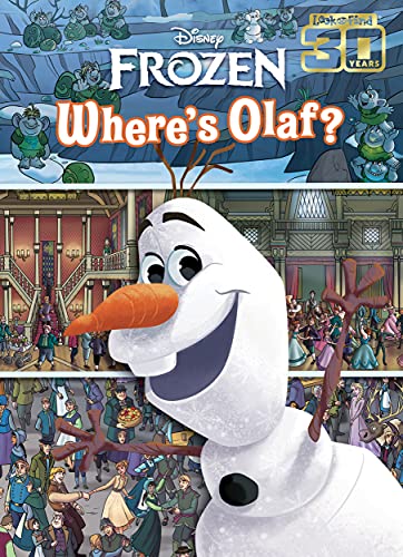 Imagen de archivo de Disney Frozen - Wheres Olaf? Look and Find Activity Book - Includes Elsa, Anna, and More Frozen Favorites - PI Kids a la venta por -OnTimeBooks-