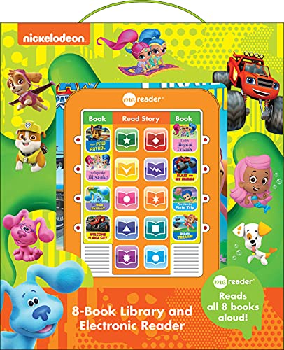 Stock image for Nickelodeon Paw Patrol, Blue's Clues, Bubble Guppies, and More! - Me Reader Electronic Reader 8-Book Library - PI Kids for sale by Books Unplugged