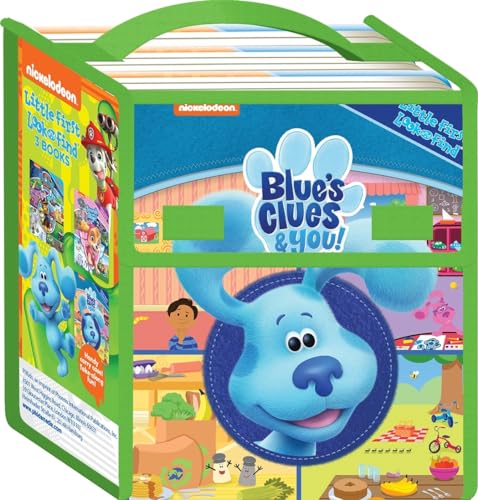 Stock image for Nickelodeon PAW Patrol and Blues Clues You! - Little My First Look and Find Activity Book 3-Book Set - PI Kids for sale by Goodwill Industries