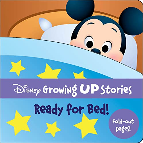 Stock image for Disney Growing Up Stories with Mickey Mouse - Ready for Bed! - Flaps to Lift and a Fold-Out Surprise! - PI Kids for sale by Red's Corner LLC