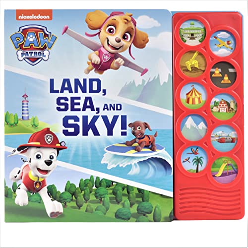 Beispielbild fr Nickelodeon Paw Patrol: Land, Sea, and Sky! Sound Book zum Verkauf von Gulf Coast Books