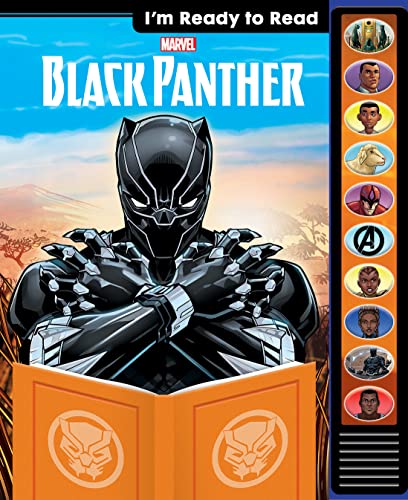 Imagen de archivo de Marvel Black Panther - I'm Ready to Read with Black Panther Interactive Read-Along Sound Book - Great for Early Readers - PI Kids a la venta por Dream Books Co.