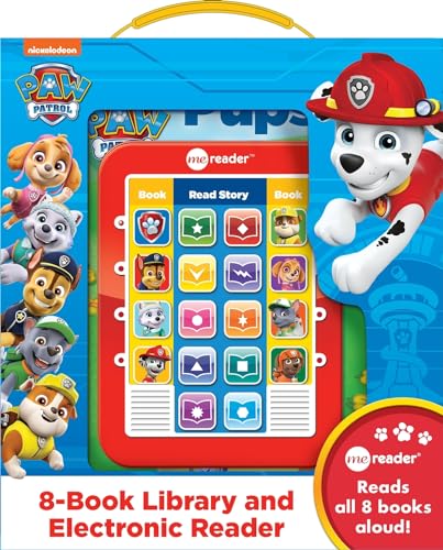 Stock image for Nickelodeon Paw Patrol Chase, Skye, Marshall, and More! - Me Reader Electronic Reader and 8 Sound Book Library - PI Kids: Me Reader: Electronic Reader and 8-Book Library - Anglicized Version for sale by Revaluation Books