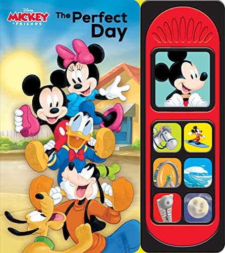 Stock image for Disney Mickey Friends The Perfect Day 7-Button Interactive Sound Book Mickey Mouse, Minnie Mouse, and More! - PI Kids for sale by Read&Dream