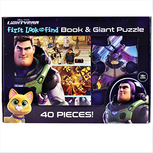 

Disney Pixar Lightyear - First Look and Find Activity Book and Giant Puzzle Set - PI Kids