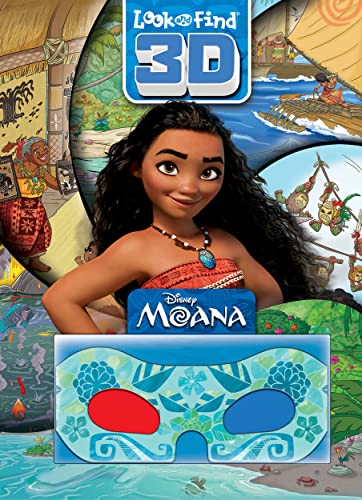 Stock image for Disney Moana: Look and Find 3D for sale by Blackwell's