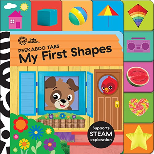 Stock image for Baby Einstein - My First Shapes - Tabbed Pages and Cut Out Window For a Fun and Unique Experience - PI Kids [Board book] PI Kids for sale by Lakeside Books