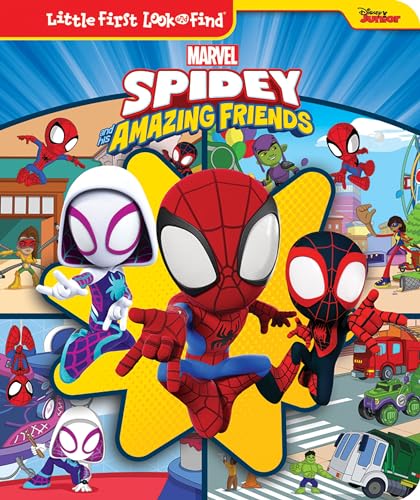 Stock image for Disney Junior Marvel Spidey and His Amazing Friends: Little First Look and Find (Board Book) for sale by Grand Eagle Retail