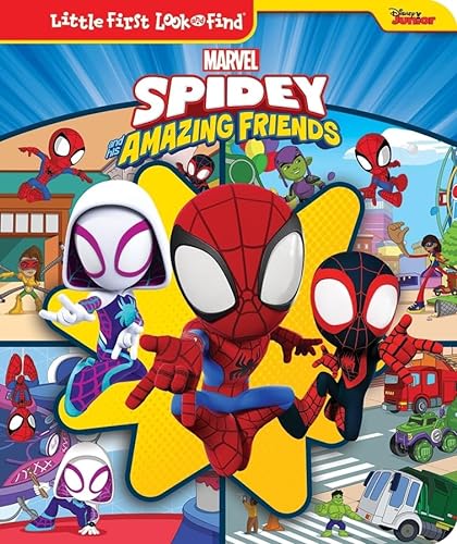 Stock image for Disney Junior Marvel Spidey and His Amazing Friends: Little First Look and Find (Board Book) for sale by Grand Eagle Retail