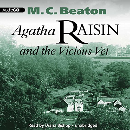 Imagen de archivo de Agatha Raisin and the Vicious Vet: Library Edition a la venta por Revaluation Books