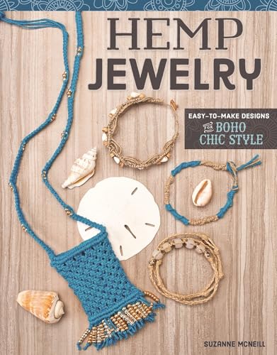 Beispielbild fr Hemp Jewelry: Easy-To-Make Designs for Boho Chic Style zum Verkauf von ThriftBooks-Dallas