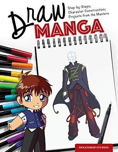 Beispielbild fr Draw Manga : Step-By-Steps, Character Construction, and Projects from the Masters zum Verkauf von Better World Books