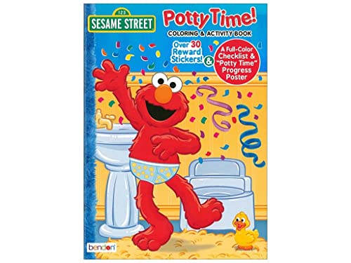 9781505003567: Sesame Street Potty Time! Coloring & Activity Book