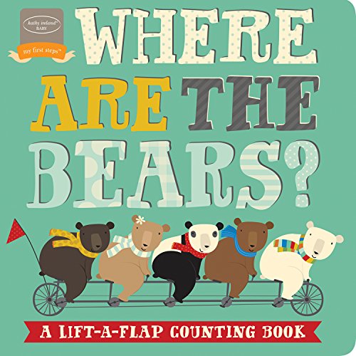 Stock image for Bendon Where are The Bears Lift-A-Flap Counting Learning Activity Toy Board Book Learning Toy for sale by Better World Books