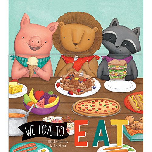 Stock image for Bendon We Love to Eat Animal Learning Activity Toy Board Book Learning Toy for sale by Better World Books