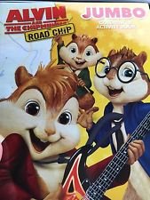 Beispielbild fr Alvin the Chipmunks Jumbo Coloring Activity Book the Road Chip zum Verkauf von Green Street Books