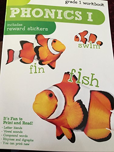Stock image for Phonics I - Grade 1 Workbook - Includes Reward Stickers for sale by Jenson Books Inc