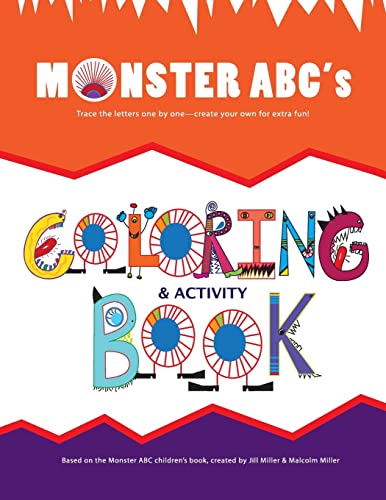 Beispielbild fr Monster ABC's Coloring Book: Trace ? Color ? Create zum Verkauf von Buchpark